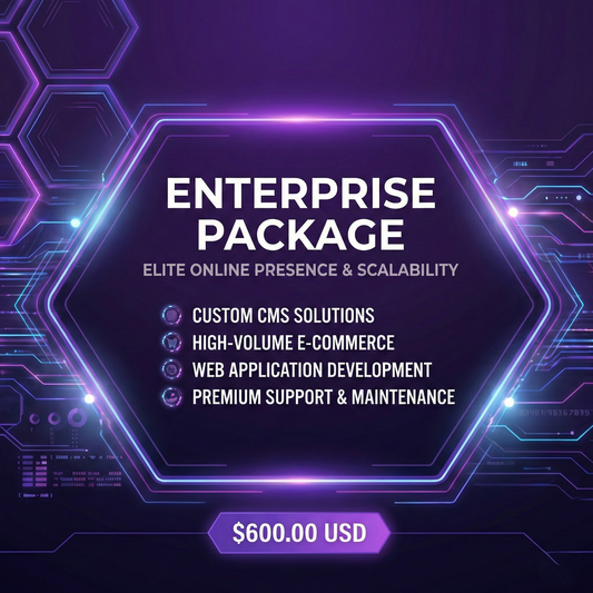 Enterprise Web Design & Development Package