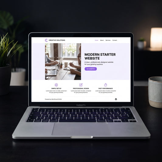 WordPress Design — Starter Website