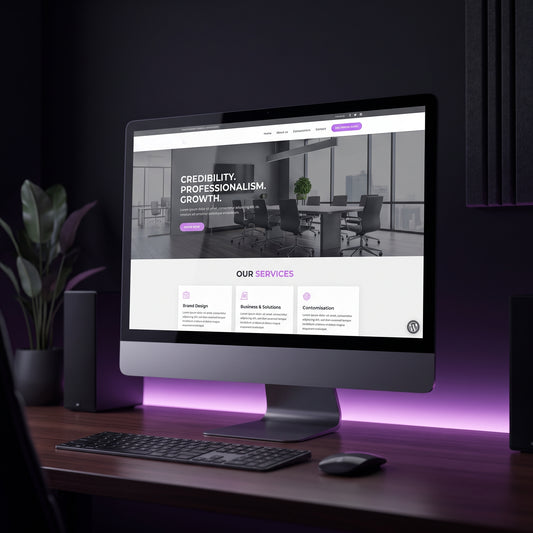 WordPress Design — Business Website